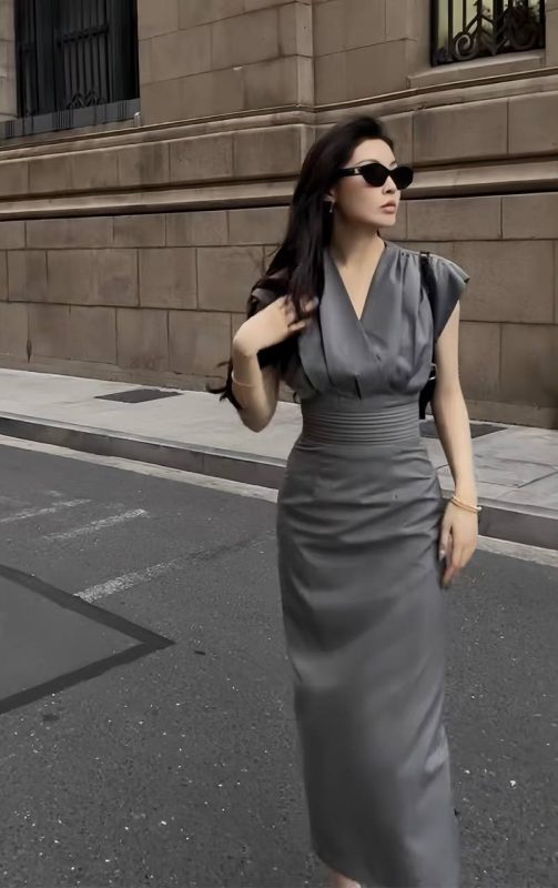 Váy nhung đỏ trễ vai DVC V1288 - Đầm thiết kế cao cấp | Shopee Việt Nam