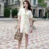 Đầm Đẹp Thiết Kế Dạ Tweed Dáng Lửng - VADLADY