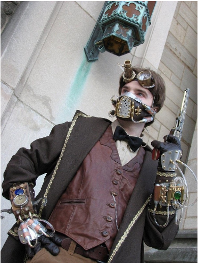 Phong Cách Thời Trang Công Nghệ Pha Cổ Điển - Steampunk Style