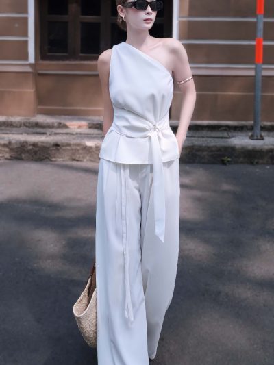 Set Thời Trang Lệch Vai Thiết Kế Cao Cấp Nữ - VADLADY