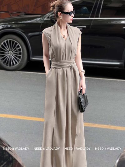 Đầm/Váy Maxi Dáng Suông Thanh Lịch Nữ Thời Trang - VADLADY
